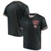 Texas Tech Red Raiders Custom Name Number College Baseball Jersey Black