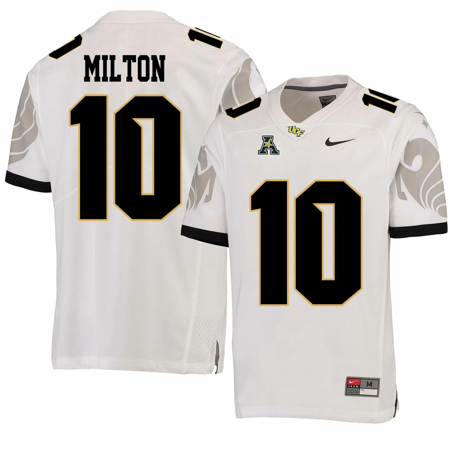 UCF Knights #10 Mckenzie Milton NCAA College Football Jersey White