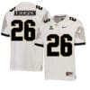 UCF Knights #26 Otis Anderson NCAA College Football Jersey White