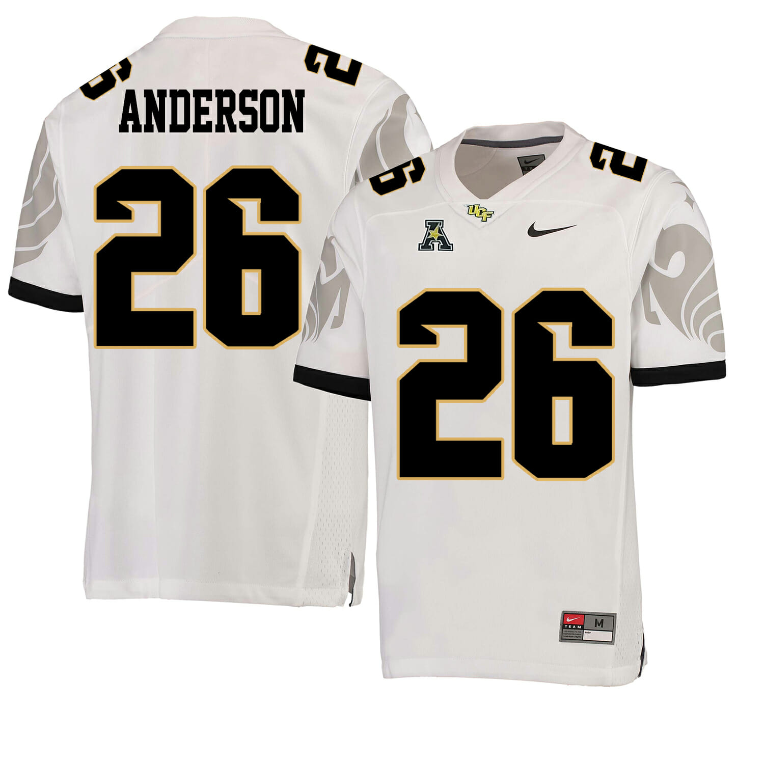 UCF Knights #26 Otis Anderson NCAA College Football Jersey White