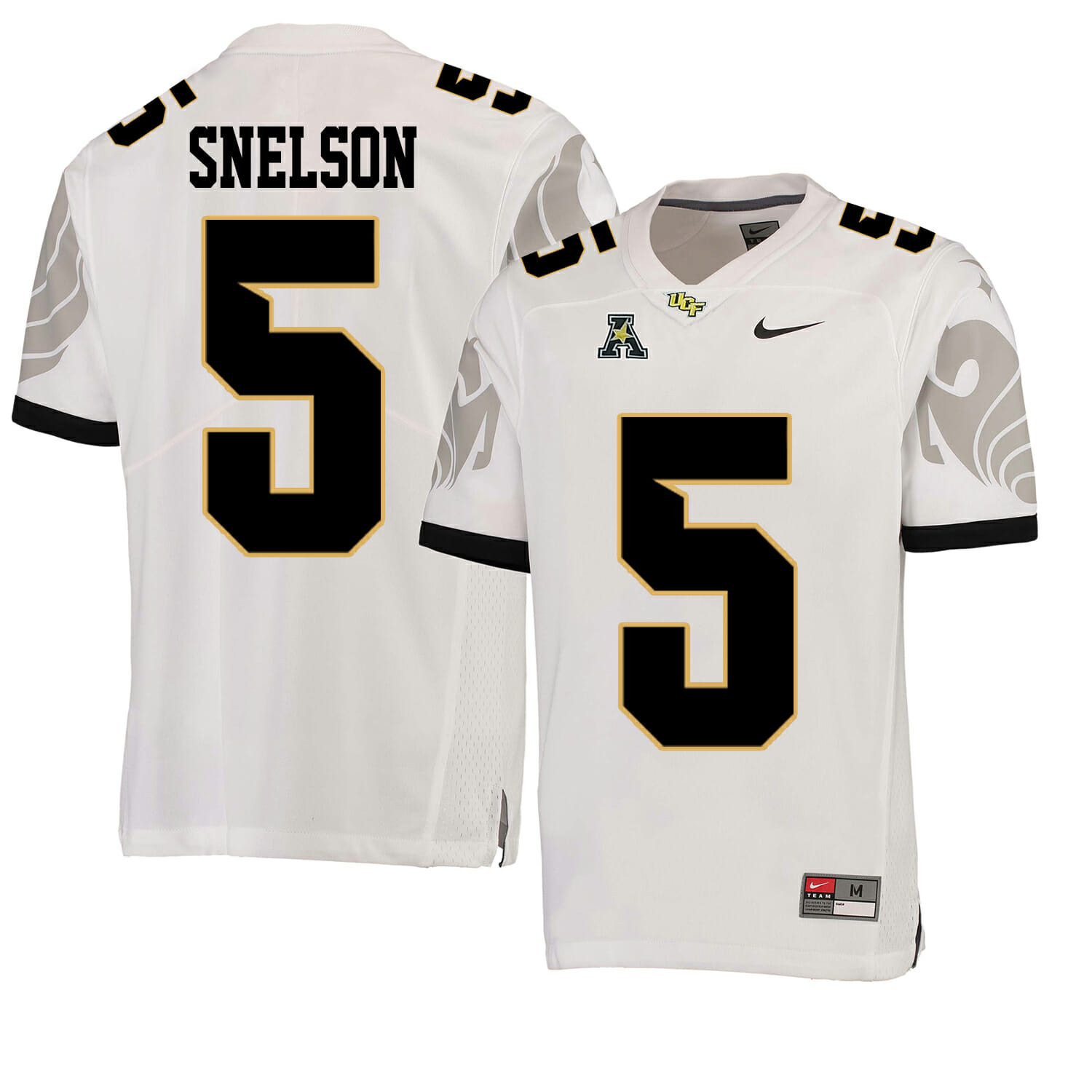 UCF Knights #5 Dredrick Snelson NCAA College Football Jersey White