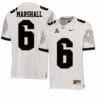 UCF Knights #6 Brandon Marshall NCAA College Football Jersey White
