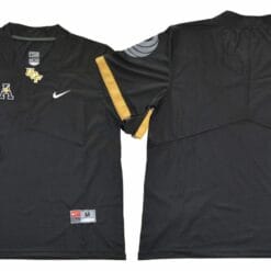 UCF Knights Blank NCAA College Football Jersey Black