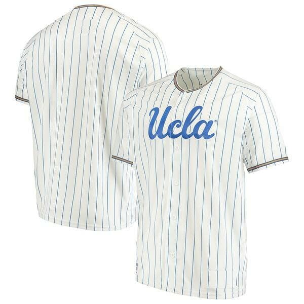 UCLA Bruins Custom Name and Number College Baseball Jersey White
