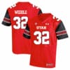 Utah Utes #32 Eric Weddle NCAA College Football Jersey Red