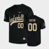 Vanderbilt Commodores Custom Black World Series Baseball Jersey