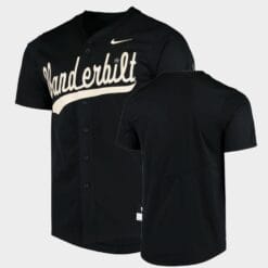 Vanderbilt Commodores Custom Name Number Black NCAA Baseball Jersey