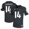 Washington State Cougars #14 Jack Thompson NCAA Football Jersey Black