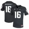 Washington State Cougars #16 Gardner Minshew II Football Jersey Black