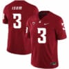 Washington State Cougars #3 Daniel Isom NCAA Football Jersey Red
