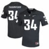 Washington State Cougars #34 Jalen Thompson NCAA Football Jersey Black