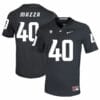 Washington State Cougars #40 Blake Mazza NCAA Football Jersey Black