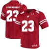 Wisconsin Badgers #23 Dare Ogunbowale College Football Jersey Red