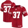 Wisconsin Badgers #37 Garrett Groshek College Football Jersey Red
