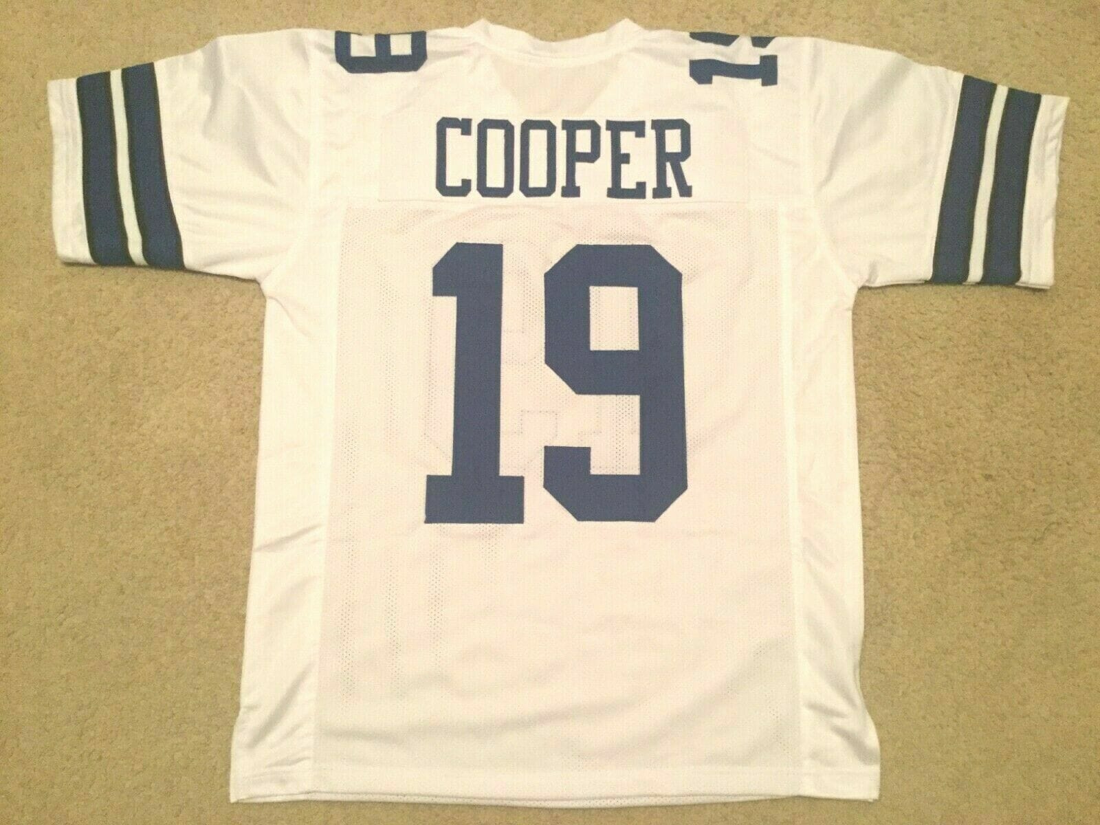 UNSIGNED CUSTOM Sewn Stitched Amari Cooper White Jersey