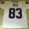 UNSIGNED CUSTOM Sewn Stitched Andre Reded White Jersey