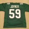 UNSIGNED CUSTOM Sewn Stitched Seth Joyner Green Jersey