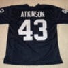 UNSIGNED CUSTOM Sewn Stitched George Atkinson Black Jersey