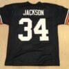 UNSIGNED CUSTOM Sewn Stitched Bo Jackson Blue Jersey