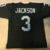 UNSIGNED CUSTOM Sewn Stitched Daryle Lamonica ERROR Black Jersey