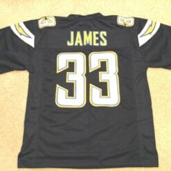 UNSIGNED CUSTOM Sewn Stitched Derwin James Blue Jersey