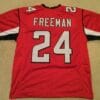 UNSIGNED CUSTOM Sewn Stitched Dexter Manley Burgundy Jersey