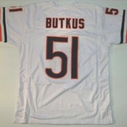 UNSIGNED CUSTOM Sewn Stitched Don Beebe Blue Jersey