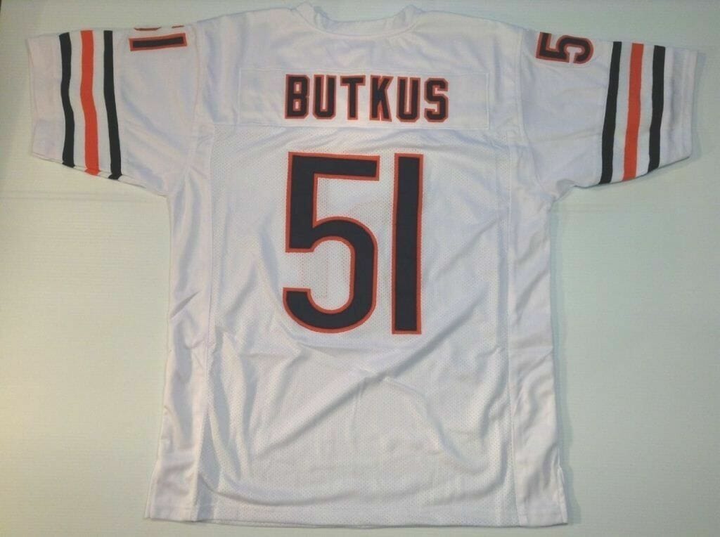 UNSIGNED CUSTOM Sewn Stitched Don Beebe Blue Jersey