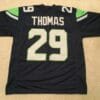 UNSIGNED CUSTOM Sewn Stitched Earl Thomas Blue Jersey