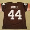 UNSIGNED CUSTOM Sewn Stitched Earnest Byner Brown Jersey