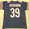UNSIGNED CUSTOM Sewn Stitched Eddie Jackson Blue Jersey