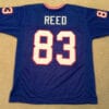 UNSIGNED CUSTOM Sewn Stitched Andre Reed Blue Jersey