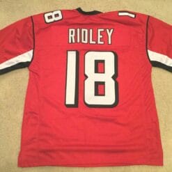 UNSIGNED CUSTOM Sewn Stitched Calvin Ridley Red Jersey