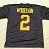 UNSIGNED CUSTOM Sewn Stitched Charles Woodson Blue Jersey