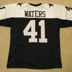 UNSIGNED CUSTOM Sewn Stitched Charlie Waters Thanksgiving Jersey