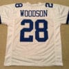 UNSIGNED CUSTOM Sewn Stitched Darren Woodson White Jersey