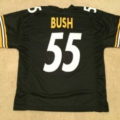 UNSIGNED CUSTOM Sewn Stitched Devin Funchess Black Jersey