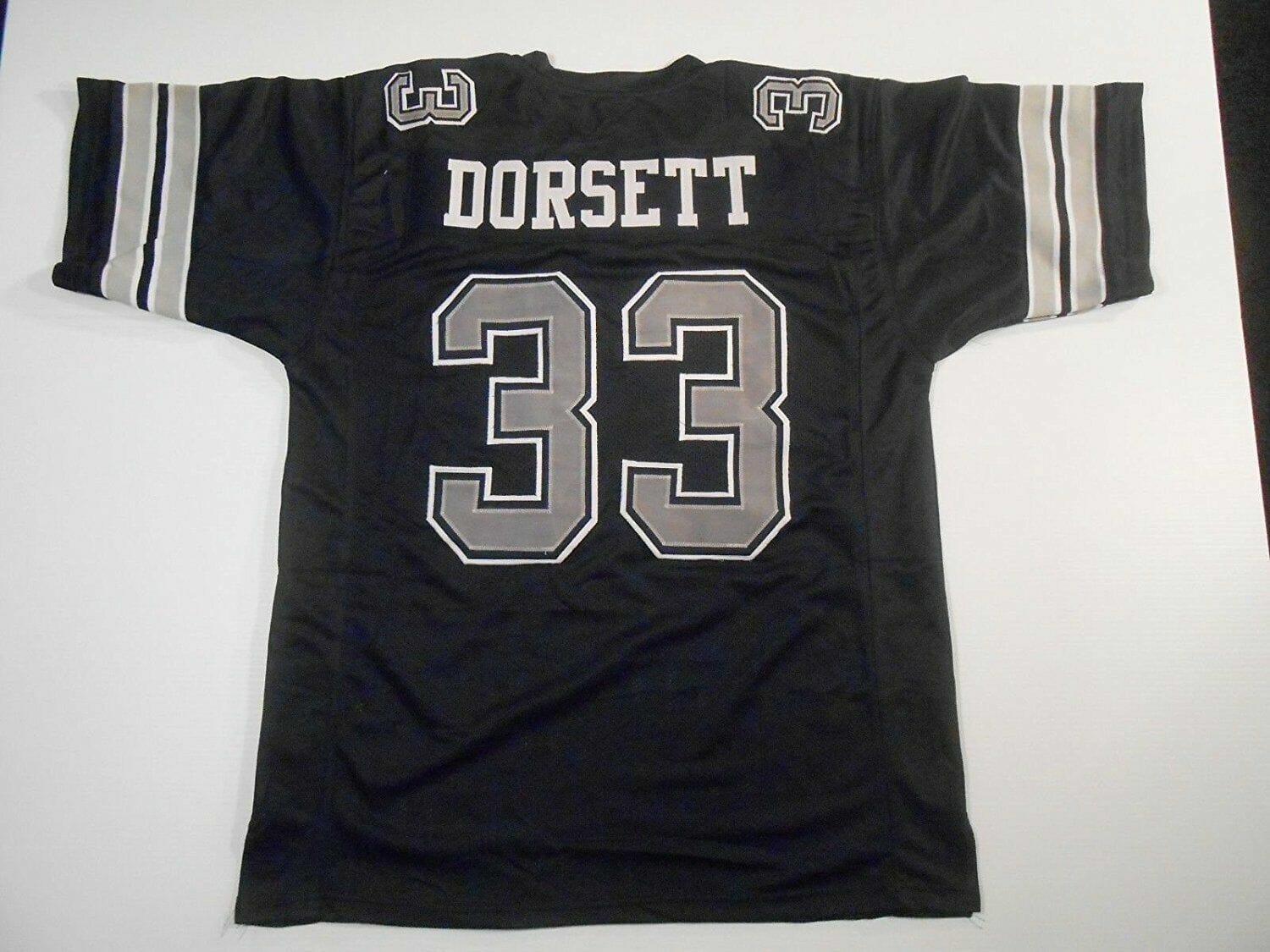 UNSIGNED CUSTOM Sewn Stitched Tony Dorsett Blue Jersey
