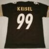 UNSIGNED CUSTOM Sewn Stitched Brett Keisel Black Jersey