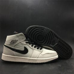 Alternative view of Air Jordan 1 Mid SE Light Bone
