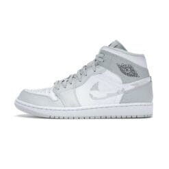 Air Jordan 1 Mid Grey Camo