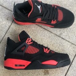 Alternative view of Air Jordan 4 Retro Red Thunder