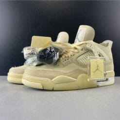 Alternative view of Air Jordan 4 Retro Off-White Sail