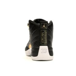 Air Jordan 12 Retro Black Metallic Gold White (W)