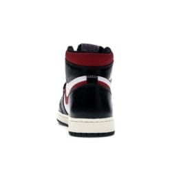 Alternative view of Air Jordan 1 Retro High Black Gym Red