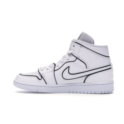 Air Jordan 1 Mid Iridescent Reflective White