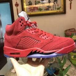 Air Jordan 5 Retro Red Suede
