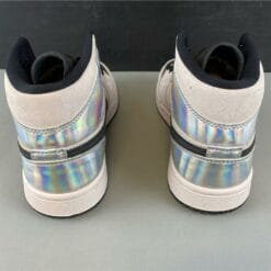 Alternative view of Air Jordan 1 Mid Dirty Powder Iridescent (W)