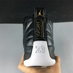Air Jordan 12 Retro Black Metallic Gold White (W)