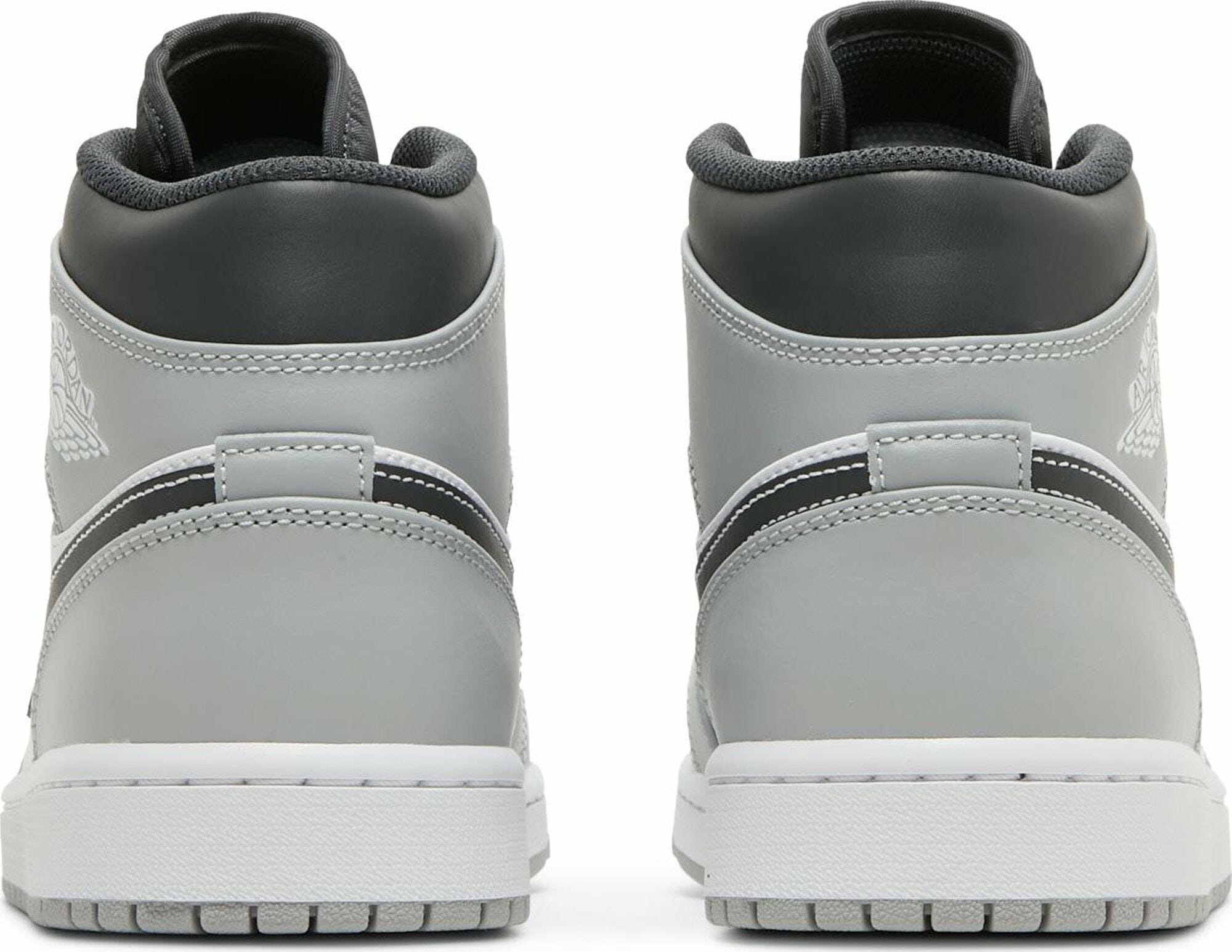 Air Jordan 1 Mid Light Smoke Grey - Image 3